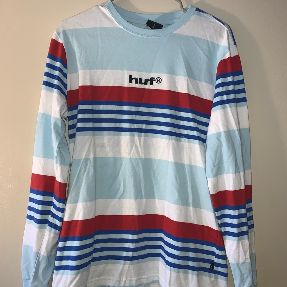 HUF Multicolor Striped Tee
